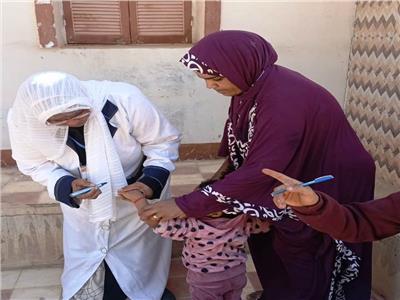 253 ألف و 756 طفل تستهدفهم حملة التطعيم ضد شلل الأطفال في أسوان
