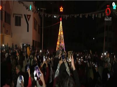 احتفالات أعياد الميلاد في غزة