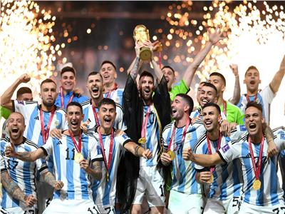 مراسم تتويج الأرجنتين بكأس العالم "مونديال قطر 2022"