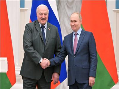الرئيس الروسي فلاديمير بوتين ونظيره البيلاروسي ألكسندر لوكاشينكو