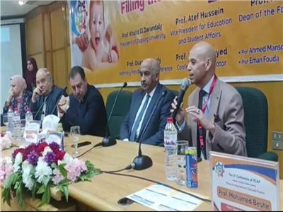 بدء فعاليات ا لمؤتمر العلمي الثالث  لطب الأطفال بجامعه الزقازيق 