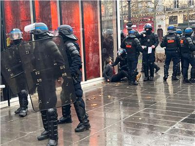 اعتقالات لمثيري الشغب وسط باريس