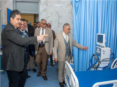 رئيس جامعة طنطا استعدادات مكثفة  لتشغيل مركز علاج سرطان الأطفال بطنطا 