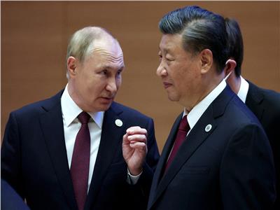 الرئيس الروسي مع نظيره الصيني