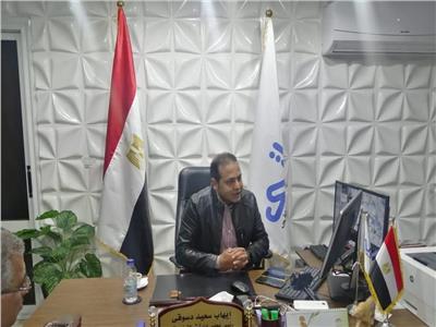 إيهاب سعيد رئيس شعبة الاتصالات وتكنولوجيا المعلومات