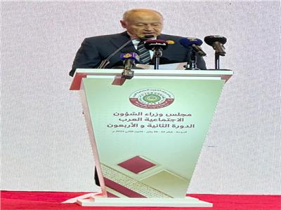  أحمد أبو الغيط الأمين العام لجامعة الدول العربية،