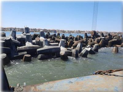 مشروعات حماية الشواطئ بمحافظة دمياط