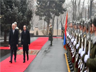 الرئيس السيسي ونظيره الأرميني