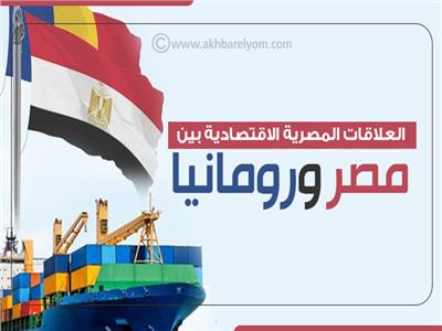 إنفوجراف| العلاقات المصرية الاقتصادية بين مصر ورومانيا