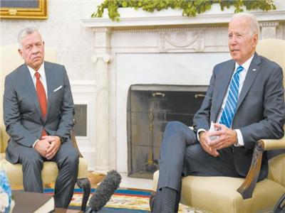  الاجتماع الأخير للملك عبدالله بن الحسين مع الرئيس جون بايدن فى البيت الأبيض