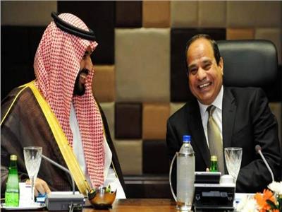 الرئيس عبد الفتاح السيسي وولي العهد السعودي محمد بن سلمان