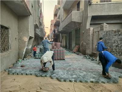 طوير ورصف بالانترلوك ٢٥ شارع بالعياط 