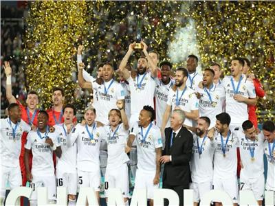 فرحة تتويج ريال مدريد بكأس العالم للأندية