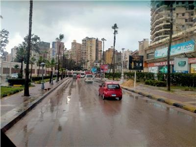 أمطار وصقيع على الإسكندرية