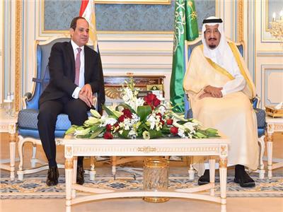 الرئيس عبدالفتاح السيسي والملك سلمان بن عبدالعزيز
