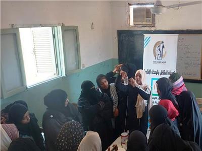 استمرار فعاليات الأسبوع الثانى للتدريبات الإنتاجية