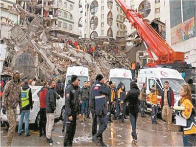 تكاثفت المساعى الدولية للوقوف إلى جانب سوريا وتركيا فى عمليات الإنقاذ عقب كارثة الزلزال
