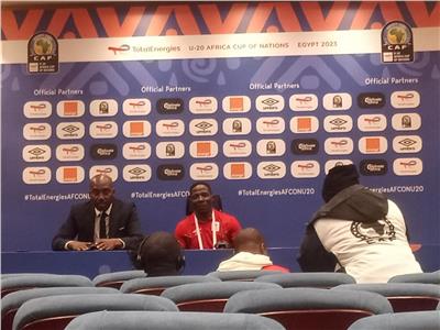 المؤتمر الصحفي عقب نهاية المباراة منتخب أفريقيا الوسطى