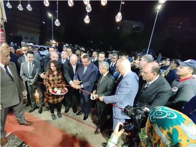 اللواء هشام آمنة واللواء خالد عبد العال خلال افتتاح معرض أهلا رمضان بمدينة نصر 