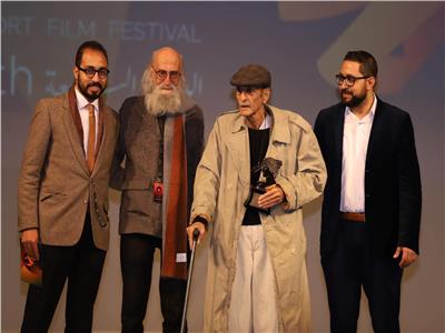 صورة من حفل جوائز "مهرجان الإسكندرية للفيلم القصير"