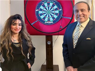 رئيس الإتحاد المصرى للدارتس والإعلامية هبه عبد العزيز