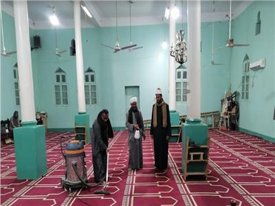 مديرية اوقاف الاقصر مواصلة حملة تعقيم المساجد وخطة عمل لاستقبال شهر رمضان المبارك‎‎
