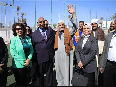  زيارة وفد دولة " زيمبابوي" لمحافظة سوهاج