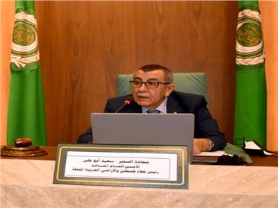 الأمين العام المساعد لشؤون فلسطين والأراضي العربية المحتلة بالجامعة العربية الدكتور سعيد أبو علي