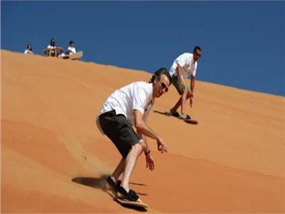 التزلج على الرمال رياضة قادمة من الحضارة الفرعونية 