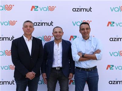 جانب من توقيع «ڤاليو» اتفاقية شراكة مع «ازيموت» لإطلاق صندوق نقدي«AZ valU»