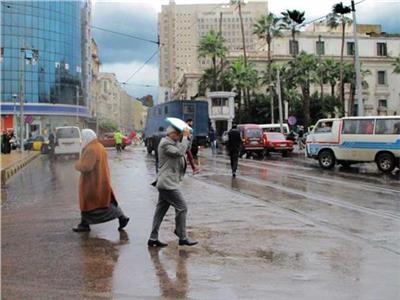 أمطار غزيرة بجنوب سيناء وسيول متوسطة بسانت كاترين