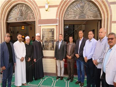افتتاح مسجد أهل بدر بمدينة أحمد زويل في السويس