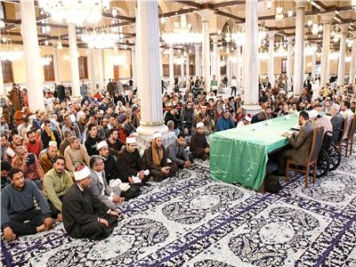 فاعليات مجلس إقراء الحديث في شهر رمضان بمسجد الحسين