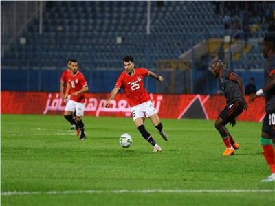 صورة من مباراة مصر ومالاوي 