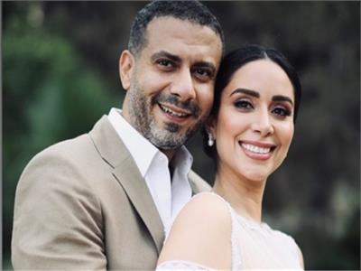 محمد فراج وزوجته بسنت شوقي