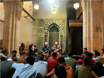 فعاليات ملتقى بالظلة العثمانية بالجامع الأزهر