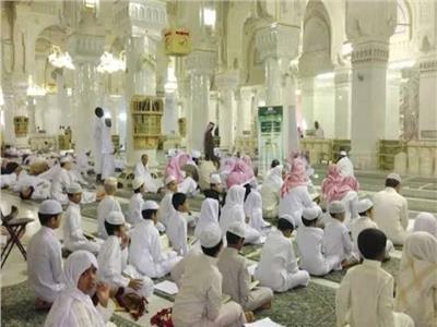 734 حلقة لتعليم القرآن الكريم بالمسجد النبوي خلال شهر رمضان‎‎