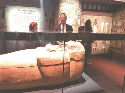 رئيس متحف الحضارات وتابوت رمسيس الثانى فى أول مهمة له خارج مصر  