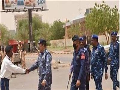 انتشار قوات الشرطة بشوارع الخرطوم