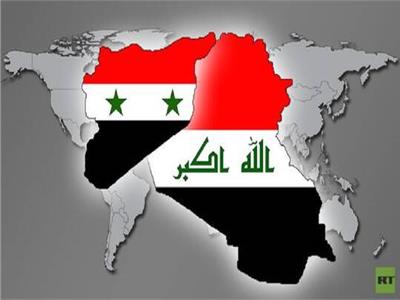 علم العراق وسوريا 