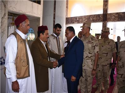 محافظ مطروح فى احتفاليه الذكري ٤١ لتحرير سيناء 