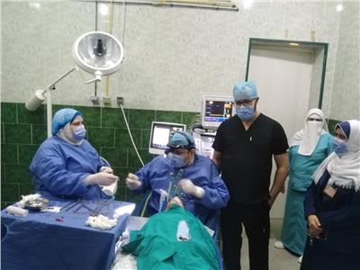 صحة البحيرة  إجراء 20 عملية جراحية لإستئصال اللوزاتين بمستشفى الدلنجات المركزي 