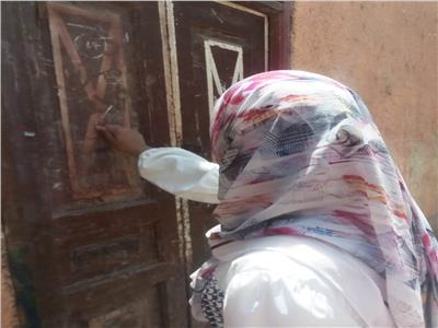 انطلاق فعاليات الحملة التوعوية الأولى لطرق الأبواب فى قرى حياة كريمة بأسوان 