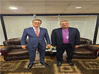 السفير الألماني بالقاهرة يستقبل رئيس الطائفة الإنجيلية 