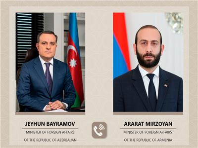 وزيرا خارجية أرمينيا وأذربيجان 