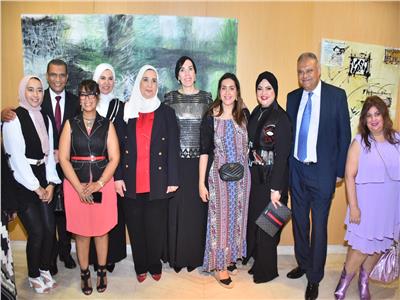 وزيرة التضامن الاجتماعي خلال خلال الافتتاح
