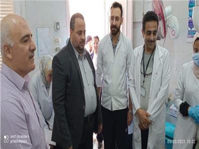 وكيل مديرية الصحة بمحافظة المنوفية يتفقد تطوير مستشفى رمد شبين الكوم    