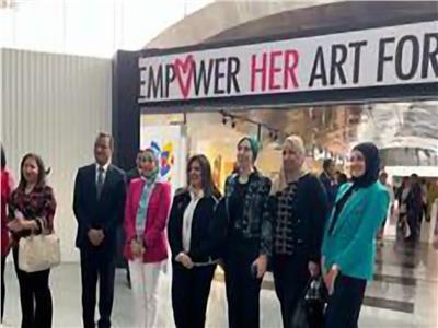 فعاليات ملتقى التمكين بالفن بالمتحف القومي للحضارة
