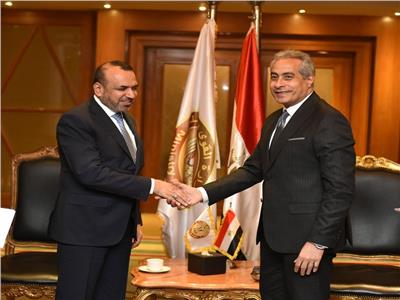 وزير القوى العاملة يلتقي بنظيره العراقي