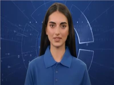 ماريا أول مذيعه مصرية بتقنية الذكاء الاصطناعي